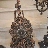 شمعدان و ساعت|لوستر و چراغ آویز|کاشان, شهرک امیرالمومنین|دیوار