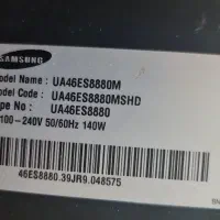 تلوزیون سامسونگ ۴۶ اینچ|تلویزیون و پروژکتور|قم, بکایی|دیوار