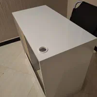 میز اداری سفید ام دی اف با کیفیت