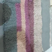 پادری فرشینه دستبافت کاموا رنگی نو