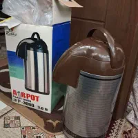 فلاسک 3 لیتر مدل AIRPOT استیل