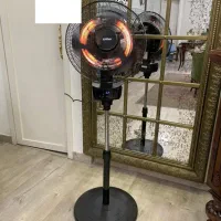 پنکه بخاری ایستاده رومیزی دو منظوره ارشیا/عرشیا