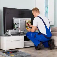 تعمیرات فوق تخصصی تلویزیون زیر نظر اتحادیه در منزل