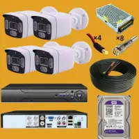 /دوربین مداربسته/دید درشب رنگی-ضدآب دارای UTC)