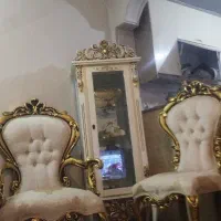 بوفه مینی سفید طلایی نو نو