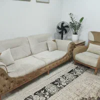 مبل مدرن 8 نفره تختخواب شو  در حد نو