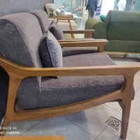 مبل دسته چوبی مدل Z  هشت نفره|مبلمان خانگی و میز عسلی|کرج, چمران|دیوار