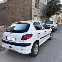 پژو۲۰۶ تیپ ۲|خودرو سواری و وانت|ورامین, شهرک فاطمیه|دیوار