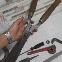 قیچی عتیقه قاجاری|کلکسیون اشیاء عتیقه|شهریار, شهریار|دیوار