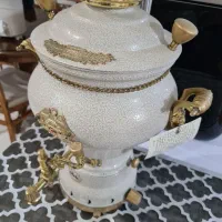 سماور گازی نونو اکبند قدیمی|سماور، چای‌ساز، قهوه‌ساز|کرج, دهقان ویلا|دیوار