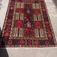 فرش قالیچه جفت دستباف خشتی