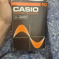 ماشین‌حساب کاسیو Casio fx-3600P اصل قدیمی و نو
