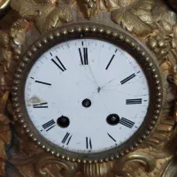 مجسمه برنز فرانسوی قدیمی ساعت نیاز به تعمیر|کلکسیون اشیاء عتیقه|تهران, فردوس|دیوار