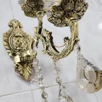 لوستر۸شاخه۱۶ شعله بزرگ بادو سرایی نمایشگاهکارمندان|لوستر و چراغ آویز|کرمانشاه, |دیوار