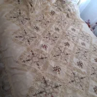 روتختی پارچه حریر گلدوزی شده قیمت توافقی