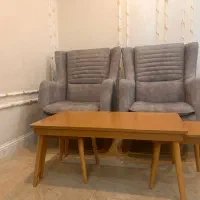 مبل راحتی به همراه میز وسط و ۲ عسلی|مبلمان خانگی و میز عسلی|تهران, شهران جنوبی|دیوار