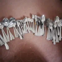 ماگ و شلوار تک رنگ اسپرت سرویس قاشق چنگال داریم