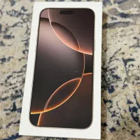 ایفون ۱۶ پرومکس رنگ صحرایی ۲۵۶|موبایل|ورامین, ورامین|دیوار