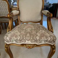 مبلمان و ناهار خوری استیل ۸ نفره