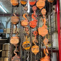 جرثقیل و پولیفت کارکرده اصلی و چینی