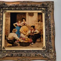 تابلو فرش دستبافت تبریز