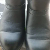 کفش نیم بوت چرم