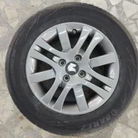 رینگ و لاستیک صلیبی ۱۵ اینچ رنگ دودی|قطعات یدکی و لوازم جانبی|رشت, فلسطین|دیوار