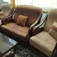 مبل راحتی هشت نفره با میز و عسلی|مبلمان خانگی و میز عسلی|شاهین‌شهر, عطار|دیوار