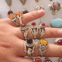 انگشتر نقره دست ساز|جواهرات|مراغه, |دیوار