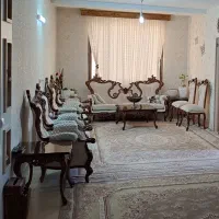 مبل سلطنتی با چوب راش با تشکر دوبل نشیمن خیلی راخت