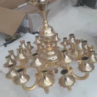لوستر برنزی کلاسیک