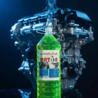 آب رادیاتور و شیشه شور