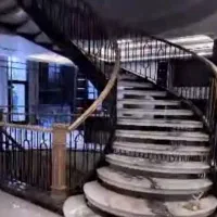 پله .پله گرد .پله پیچ