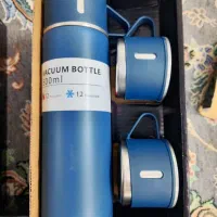 فلاسک سه لیوانه تمام استیل|ظروف نگهدارنده، پلاستیکی، یک‌بارمصرف|تربت‌حیدریه, منصوریه|دیوار