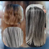 اف ویژه خدمات رنگ و لایت مو