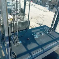 صندوق آسانسوری رنگ سفید مشکی  مدل 999