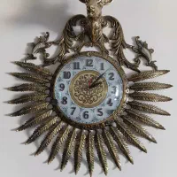 ساعت دیواری برنجی
