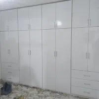 ساخت کمد دیواری مدرن اقساطی|جاکفشی، کمد، دراور|کرج, اصفهانیها|دیوار