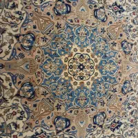 فرش نایین اصفهان 9 متری نقشه زیر خاکی گل ابریشم|فرش|پردیس, فاز ۴|دیوار