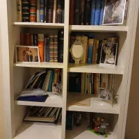 جاکتابی چوب ابعاد ۲در۱محکم