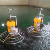 اجرای بتن لیسه ای ماله پروانه ای.