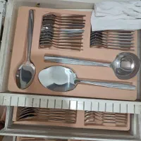 سرویس قاشق چنگال ۱۲۸ پارچه