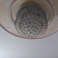 لوستر سقفی کریستالی