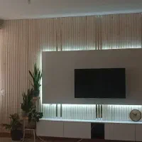 طراحی دیوار پشت تلویزیون