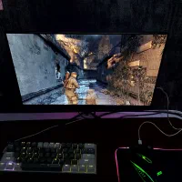 سیستم گیمینگ به همراه مانیتور