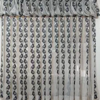 ۳ عدد پرده ست با والان