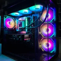 کیس گیم حرفه ای  RTX 8gig +cpu i7 10700