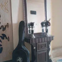 اینه کنسول و شمعدان