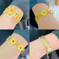 انواع دستبند خلیجی کپی طلا