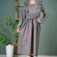 مانتویی مخمل کبریتی عروسکی